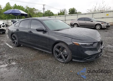 2024 Honda Accord Hybrid Sport-L из США, поврежденный, VIN 1HGCY2F79RA044819
